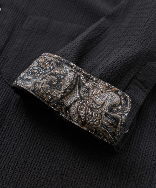 ストレッチサッカー七分袖シャツ＜ストレッチ/通気性＞ 詳細画像 17