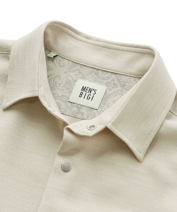 ブッチャー七分袖シャツ＜ストレッチ/イージーケア/吸汗性/通気性＞ 詳細画像 14