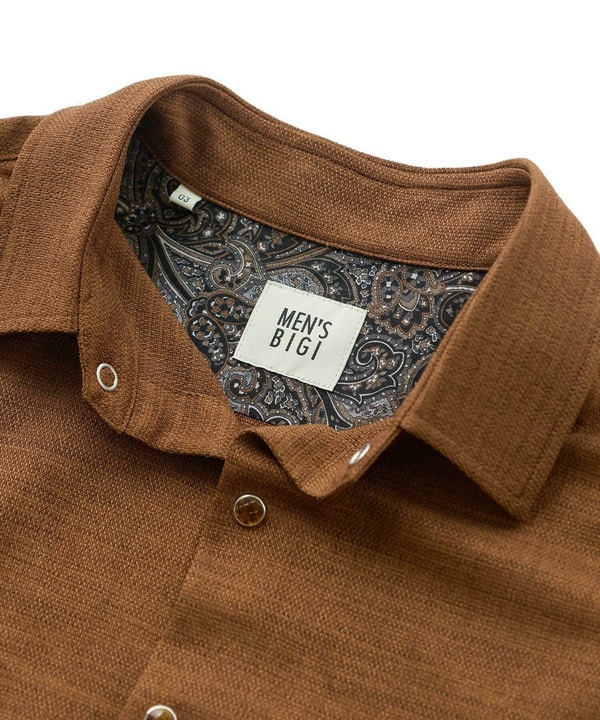 ブッチャー七分袖シャツ＜ストレッチ/イージーケア/吸汗性/通気性＞ 詳細画像 19