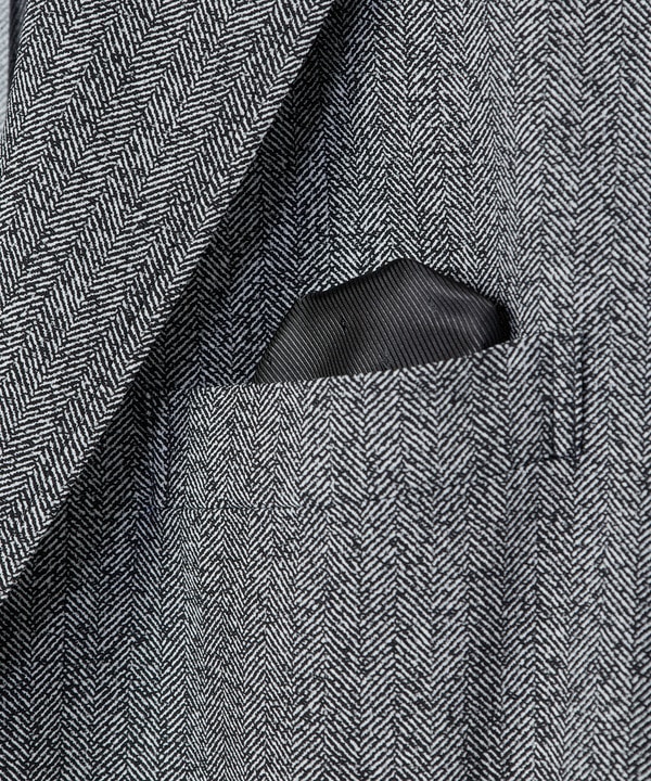 【ACTIVE TAILOR】Dot Air ヘリンボーン&times;千鳥格子/デニム柄 セットアップジャケット＜通気性/吸水速乾/ストレッチ＞ 詳細画像 13