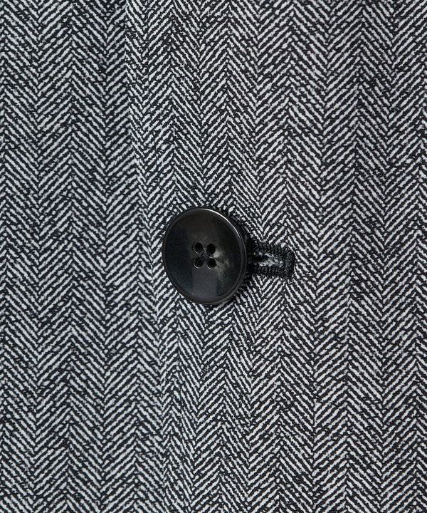 【ACTIVE TAILOR】Dot Air ヘリンボーン&times;千鳥格子/デニム柄 セットアップジャケット＜通気性/吸水速乾/ストレッチ＞ 詳細画像 14