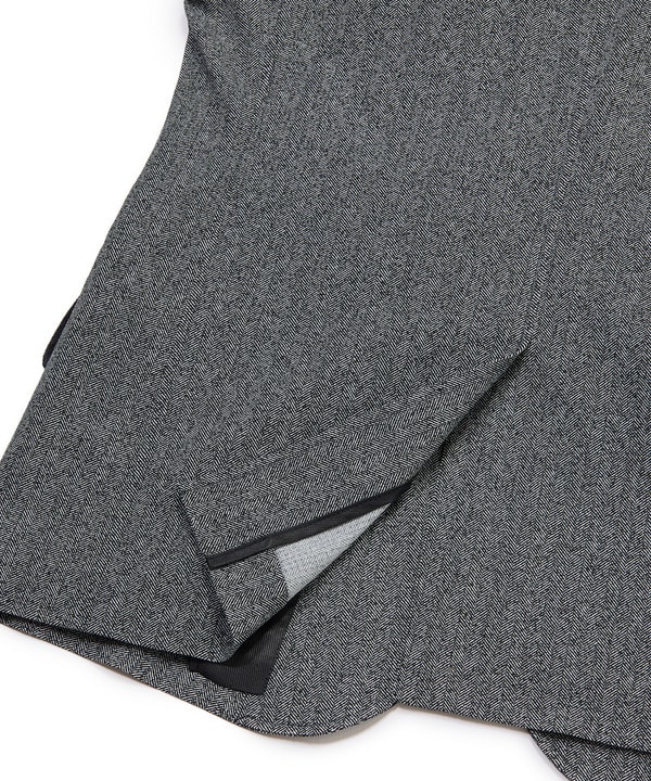 【ACTIVE TAILOR】Dot Air ヘリンボーン&times;千鳥格子/デニム柄 セットアップジャケット＜通気性/吸水速乾/ストレッチ＞ 詳細画像 22