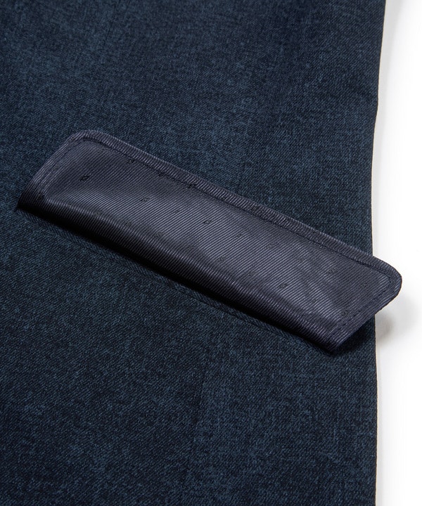 【ACTIVE TAILOR】Dot Air ヘリンボーン&times;千鳥格子/デニム柄 セットアップジャケット＜通気性/吸水速乾/ストレッチ＞ 詳細画像 32