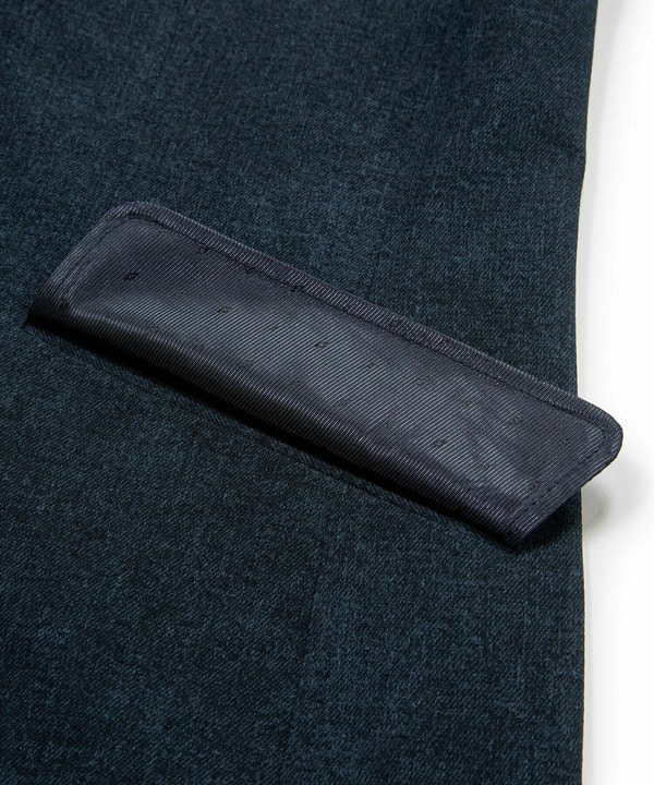 【ACTIVE TAILOR】Dot Air ヘリンボーン&times;千鳥格子/デニム柄 セットアップジャケット＜通気性/吸水速乾/ストレッチ＞ 詳細画像 36