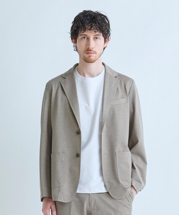 【COVEROSS&reg; W/カバロスダブル】別注 リカバリーセットアップジャケット＜血行促進/抗酸化作用/遠赤外線効果＞ 詳細画像 4