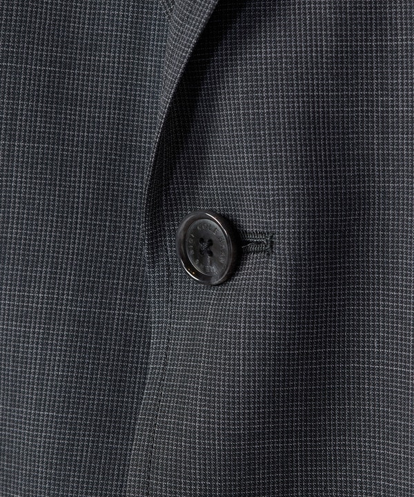 【COLE HAAN/コール ハーン】別注 サマーサイロフィルウールピンチェックジャケット＜通気性＞ 詳細画像 12