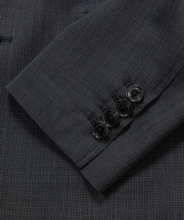 【COLE HAAN/コール ハーン】別注 サマーサイロフィルウールピンチェックジャケット＜通気性＞ 詳細画像 13