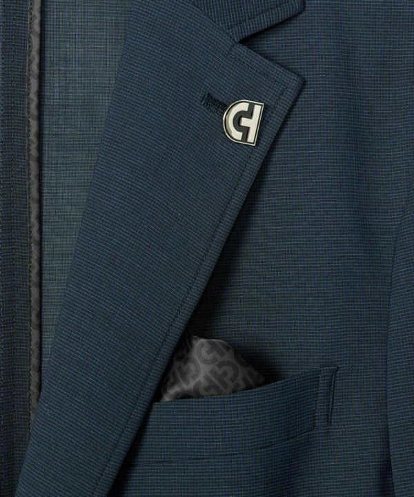 【COLE HAAN/コール ハーン】別注 サマーサイロフィルウールピンチェックジャケット＜通気性＞ 詳細画像 22