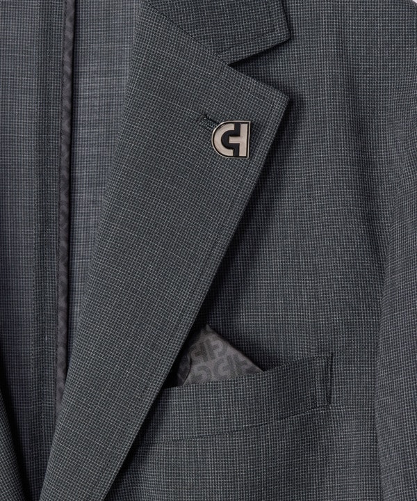 【COLE HAAN/コール ハーン】別注 サマーサイロフィルウールピンチェックジャケット＜通気性＞ 詳細画像 9