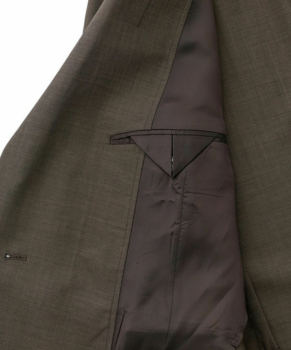 【MARLANE/マルラーネ】ウールシャンブレー リラックスフィットジャケット 詳細画像 12