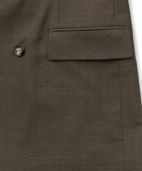 【MARLANE/マルラーネ】ウールシャンブレー リラックスフィットジャケット 詳細画像 14