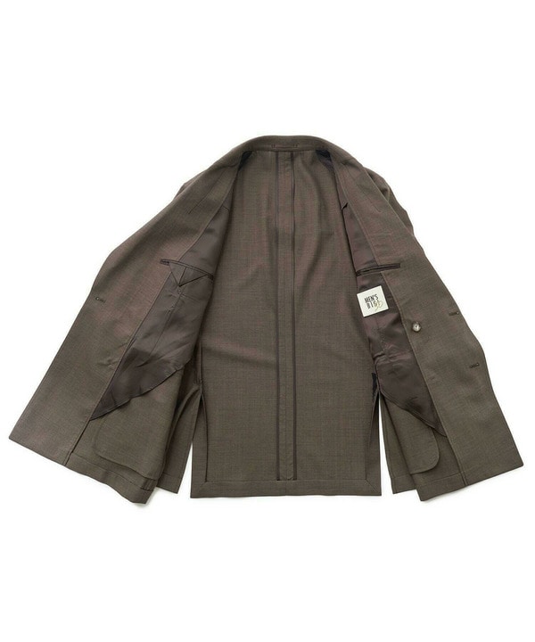 【MARLANE/マルラーネ】ウールシャンブレー リラックスフィットジャケット 詳細画像 15