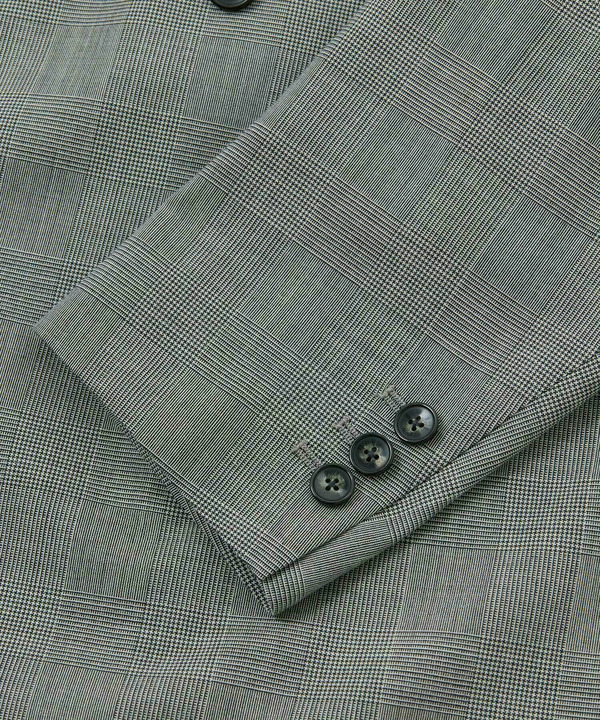 SMART MERINOウールトロピカル/グレンチェック ダブルジャケット＜防シワ＞＜軽量＞＜ストレッチ＞ 詳細画像 13