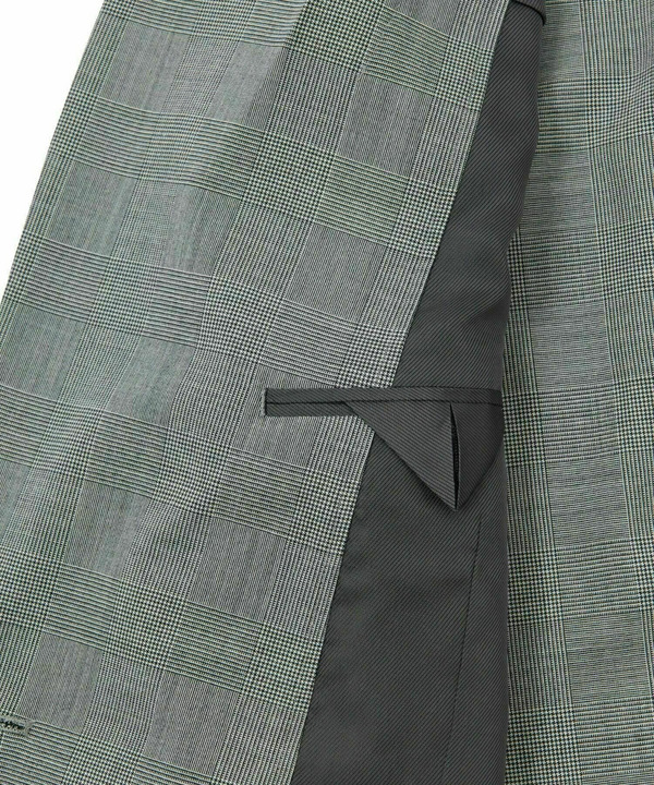 SMART MERINOウールトロピカル/グレンチェック ダブルジャケット＜防シワ＞＜軽量＞＜ストレッチ＞ 詳細画像 15