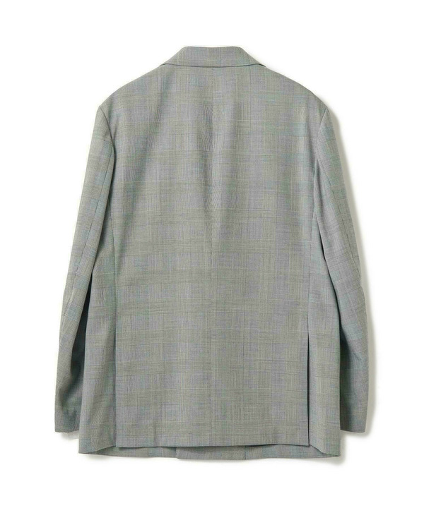 SMART MERINOウールトロピカル/グレンチェック ダブルジャケット＜防シワ＞＜軽量＞＜ストレッチ＞ 詳細画像 16