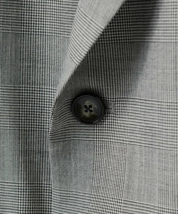 SMART MERINOウールトロピカル/グレンチェック ダブルジャケット＜防シワ＞＜軽量＞＜ストレッチ＞ 詳細画像 18