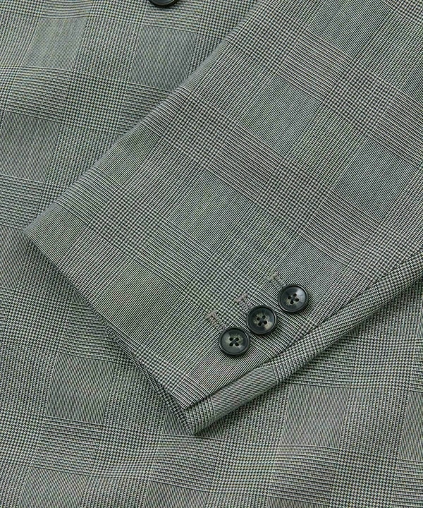 SMART MERINOウールトロピカル/グレンチェック ダブルジャケット＜防シワ＞＜軽量＞＜ストレッチ＞ 詳細画像 26