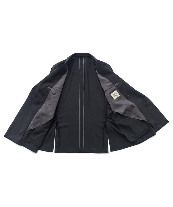 SMART MERINOウールトロピカル/グレンチェック ダブルジャケット＜防シワ＞＜軽量＞＜ストレッチ＞ 詳細画像 5