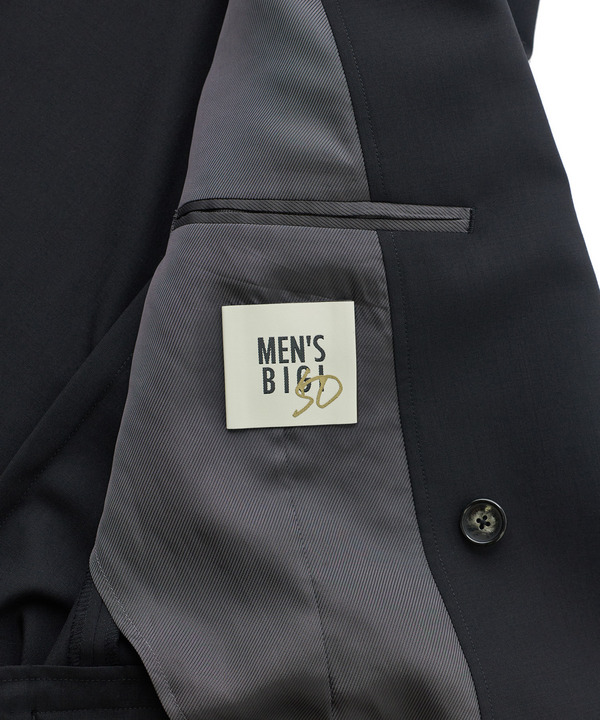 SMART MERINOウールトロピカル/グレンチェック ダブルジャケット＜防シワ＞＜軽量＞＜ストレッチ＞ 詳細画像 6