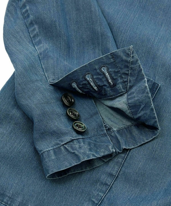 テンセルダンガリーテーラードジャケット 詳細画像 16