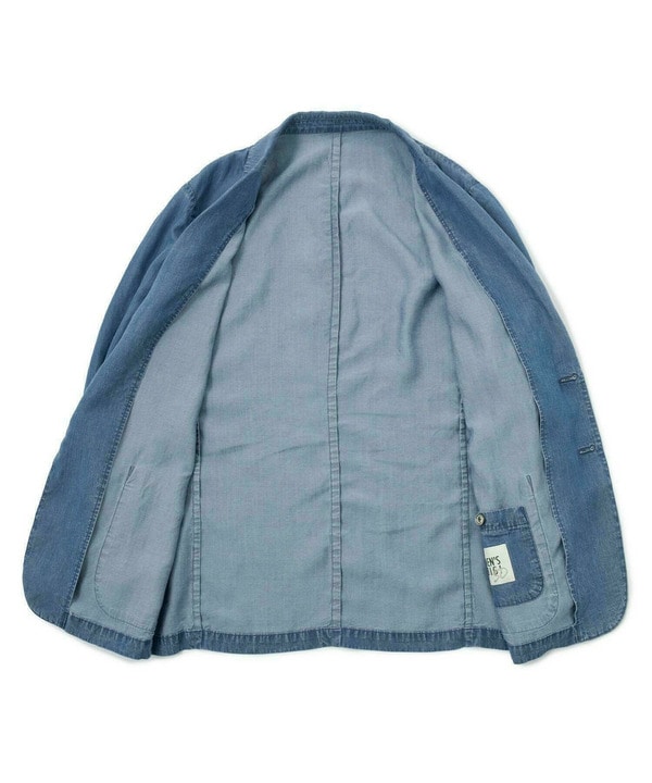 テンセルダンガリーテーラードジャケット 詳細画像 18