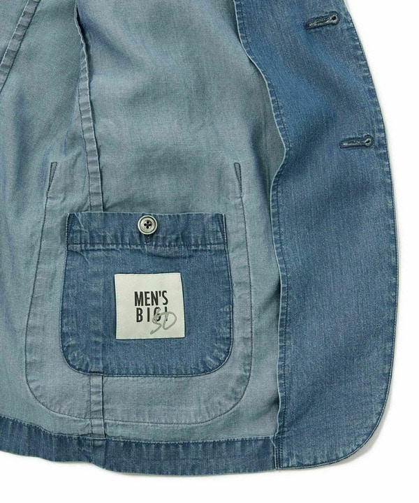 テンセルダンガリーテーラードジャケット 詳細画像 19