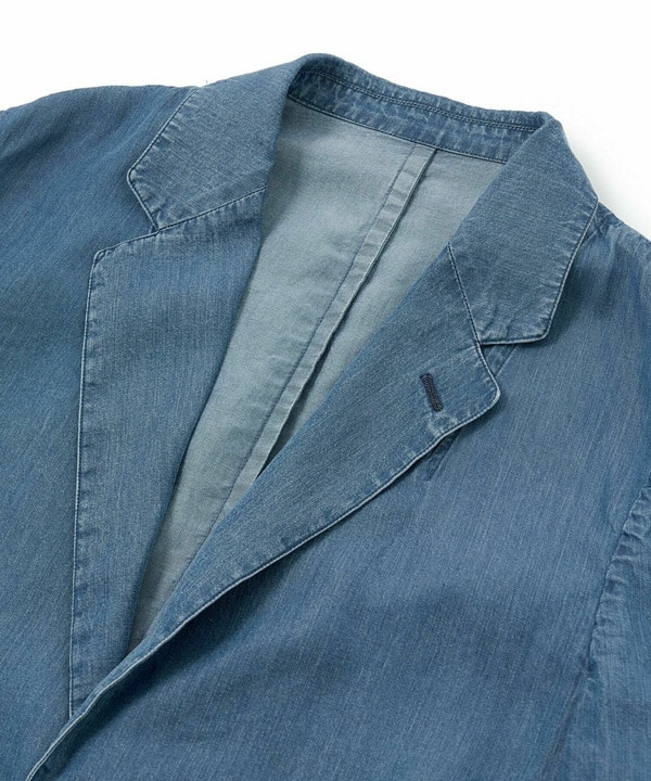 テンセルダンガリーテーラードジャケット 詳細画像 7