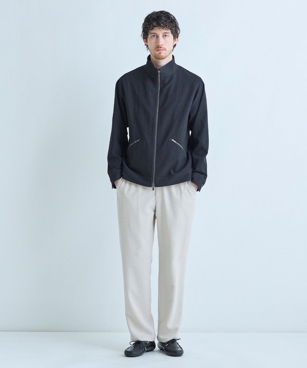 ライトサッカー スタンドカラーブルゾン＜ストレッチ/通気性＞ 詳細画像 10