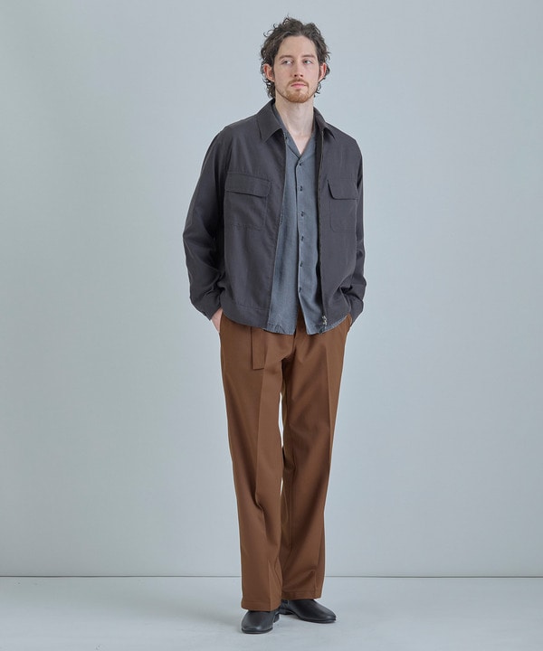 フィブリルピーチ ショートブルゾン 詳細画像 6