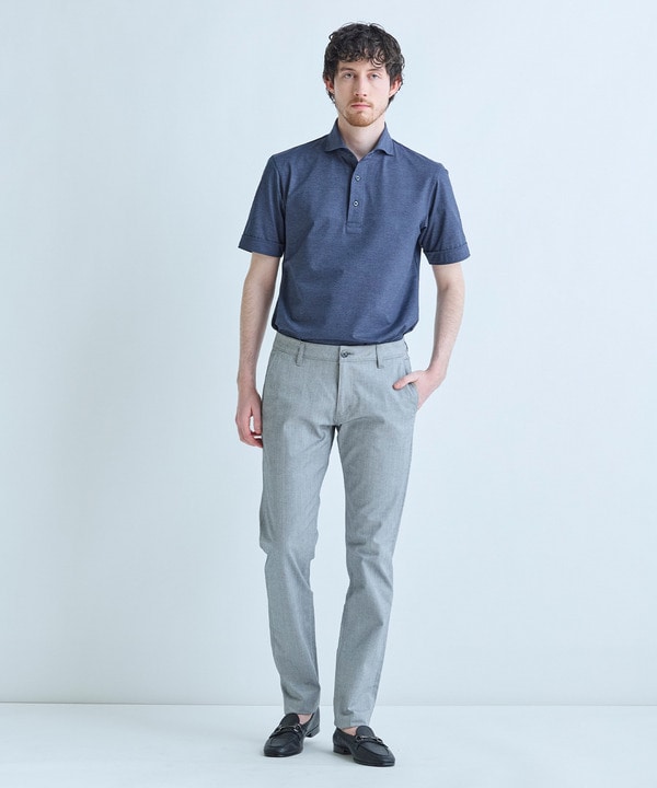 シャドーヘリンボーンストレッチパンツ 詳細画像 15