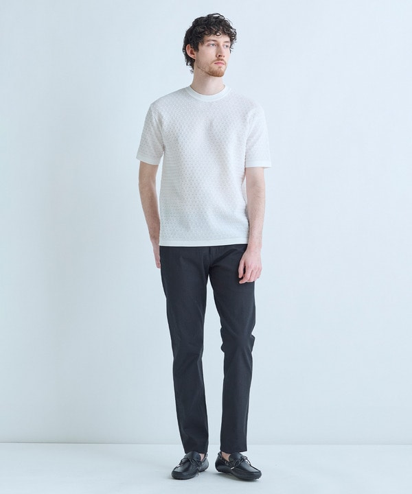 シャドーヘリンボーンストレッチパンツ 詳細画像 17