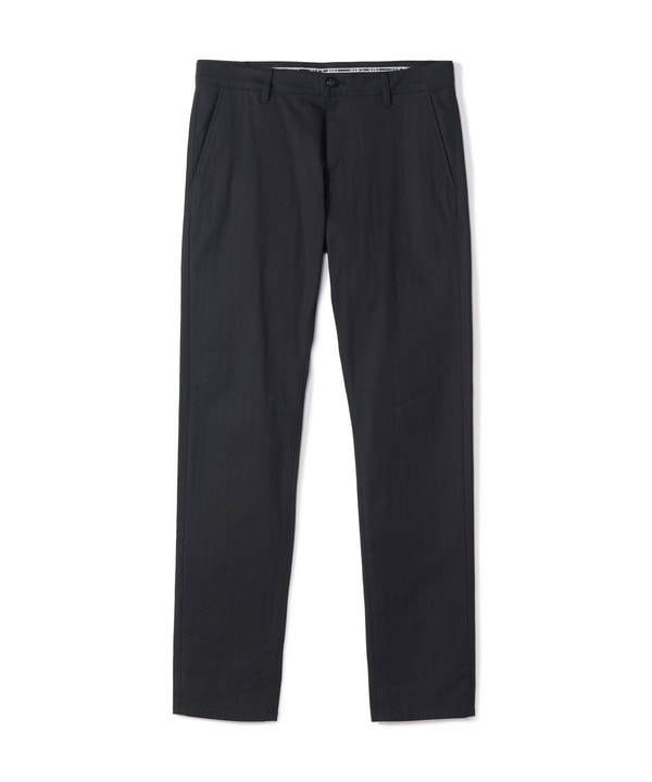 シャドーヘリンボーンストレッチパンツ 詳細画像 ブラック 1