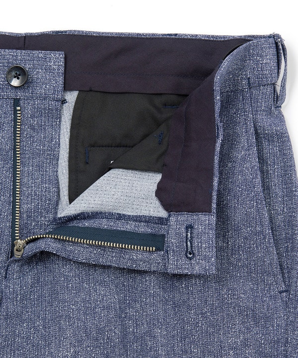 【ACTIVE TAILOR】Dot Air ヘリンボーン&times;千鳥格子/デニム柄 セットアップパンツ＜通気性/吸水速乾/ストレッチ＞ 詳細画像 14