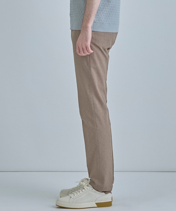 【ACTIVE TAILOR】Dot Air ヘリンボーン&times;千鳥格子/デニム柄 セットアップパンツ＜通気性/吸水速乾/ストレッチ＞ 詳細画像 2