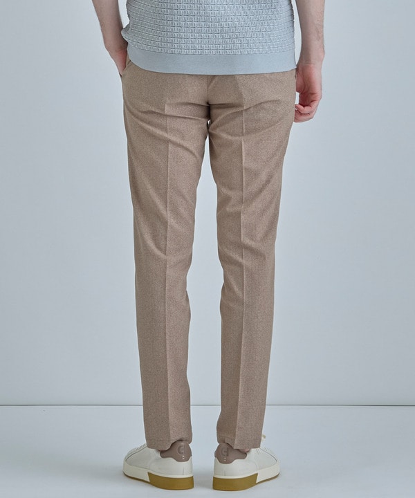 【ACTIVE TAILOR】Dot Air ヘリンボーン&times;千鳥格子/デニム柄 セットアップパンツ＜通気性/吸水速乾/ストレッチ＞ 詳細画像 3