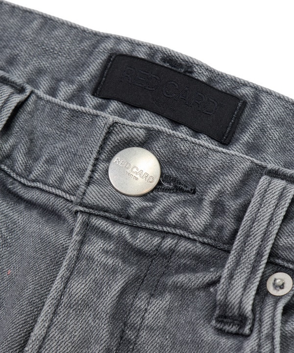 【RED CARD/レッドカード】別注 Bass クリーンライトデニム 詳細画像 7