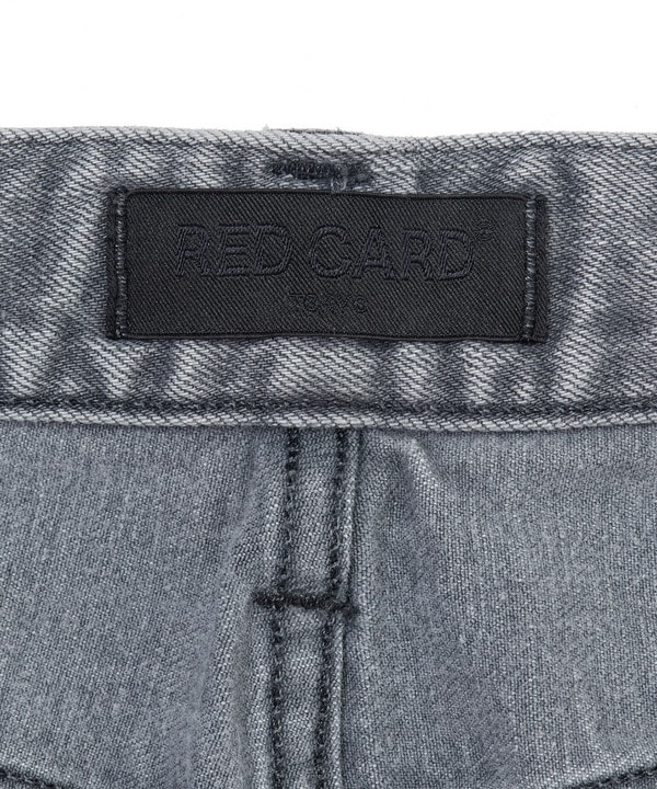 【RED CARD/レッドカード】別注 Bass クリーンライトデニム 詳細画像 8
