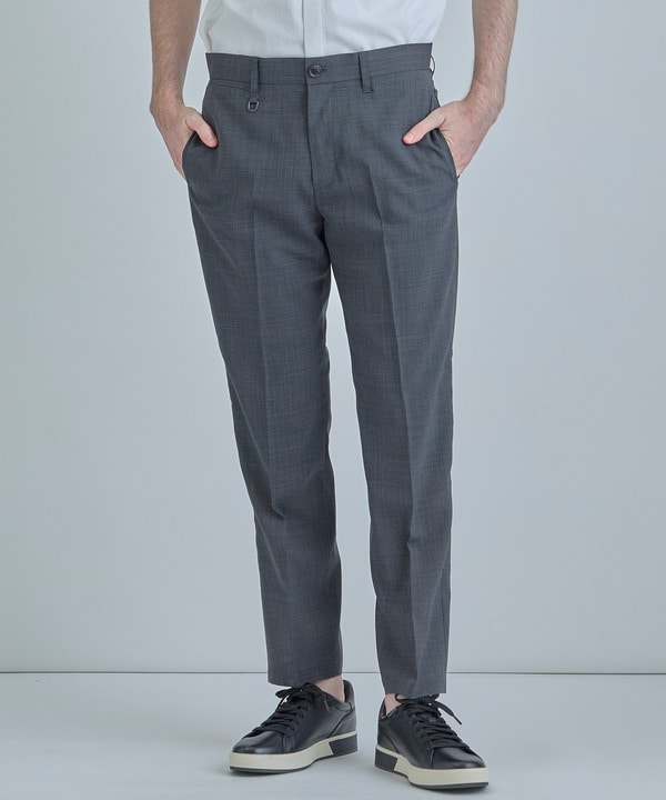 【COLE HAAN/コール ハーン】別注 サマーサイロフィルウールピンチェックパンツ＜通気性＞ 詳細画像 1