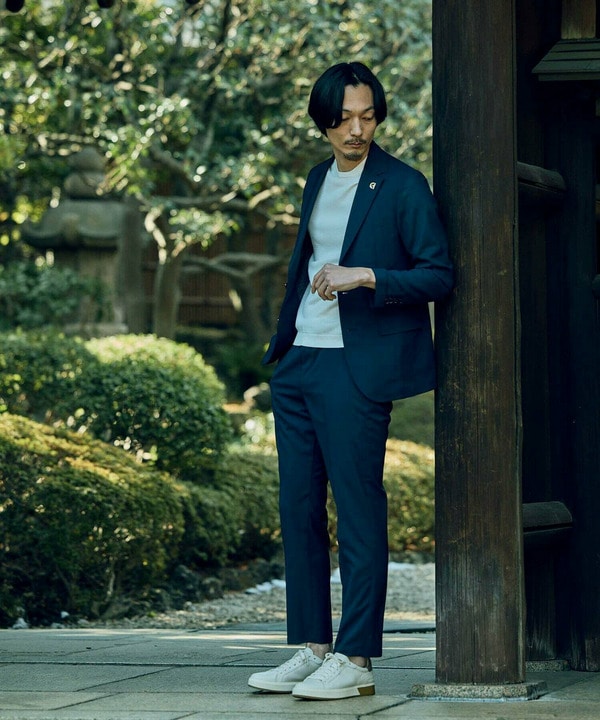 【COLE HAAN/コール ハーン】別注 サマーサイロフィルウールピンチェックパンツ＜通気性＞ 詳細画像 34