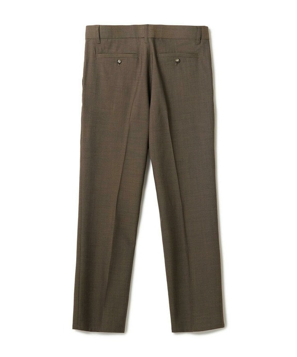 【MARLANE/マルラーネ】ウールシャンブレー リラックスフィットスラックス 詳細画像 13