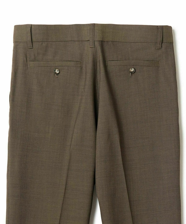 【MARLANE/マルラーネ】ウールシャンブレー リラックスフィットスラックス 詳細画像 17