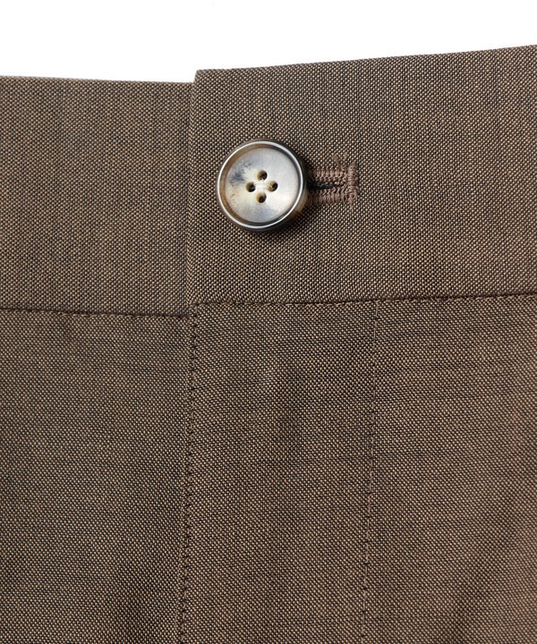 【MARLANE/マルラーネ】ウールシャンブレー リラックスフィットパンツ 詳細画像 2