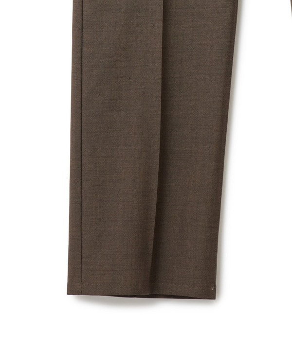 【MARLANE/マルラーネ】ウールシャンブレー リラックスフィットパンツ 詳細画像 6