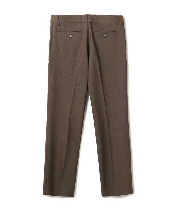 【MARLANE/マルラーネ】ウールシャンブレー リラックスフィットパンツ 詳細画像 7