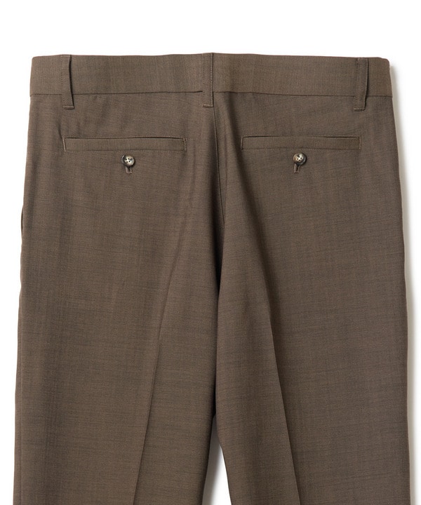 【MARLANE/マルラーネ】ウールシャンブレー リラックスフィットパンツ 詳細画像 8