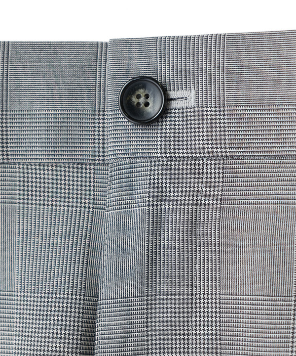 SMART MERINOウールトロピカル/グレンチェック パンツ＜防シワ＞＜軽量＞＜ストレッチ＞ 詳細画像 11