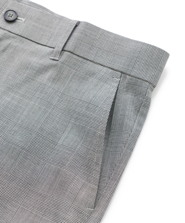 SMART MERINOウールトロピカル/グレンチェック パンツ＜防シワ＞＜軽量＞＜ストレッチ＞ 詳細画像 14