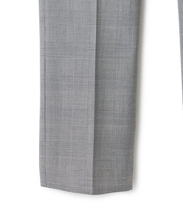 SMART MERINOウールトロピカル/グレンチェック パンツ＜防シワ＞＜軽量＞＜ストレッチ＞ 詳細画像 15