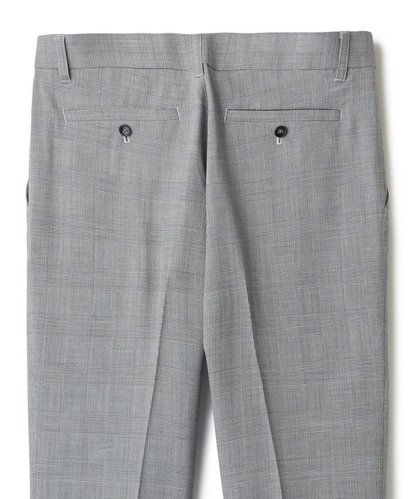 SMART MERINOウールトロピカル/グレンチェック パンツ＜防シワ＞＜軽量＞＜ストレッチ＞ 詳細画像 17