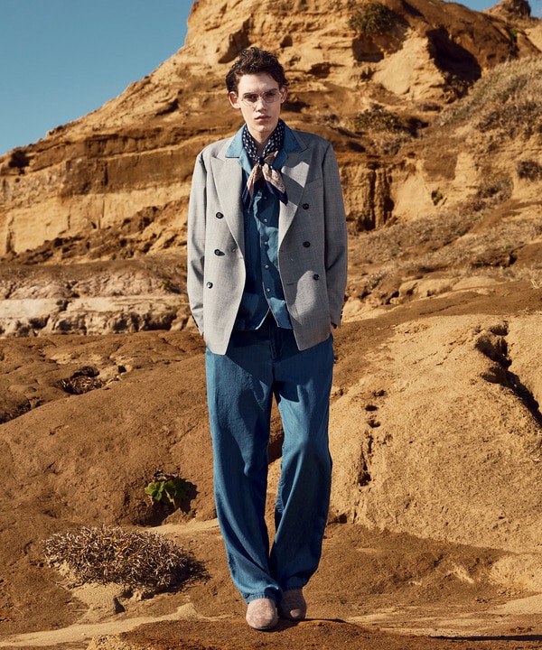 SMART MERINOウールトロピカル/グレンチェック パンツ＜防シワ＞＜軽量＞＜ストレッチ＞ 詳細画像 33